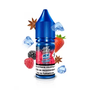 Just Juice Ice Nic Salts Wild Berries Aniseed 10ml