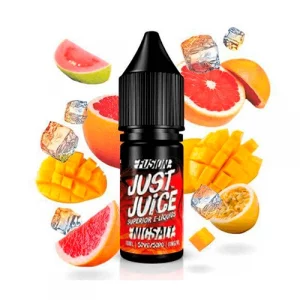 Just Juice Nic Salt Fusion Blood Orange Mango On Ice
