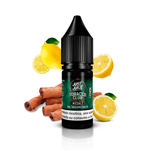 Just Juice Nic Salts Tobacco Club Lemon 10ml