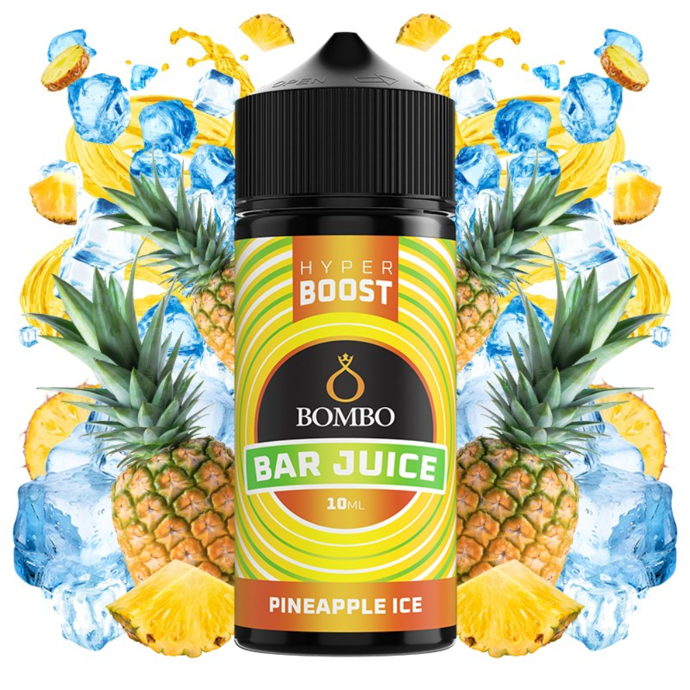 Aroma Pineapple Ice 10ml/120 (Longfill) - Bombo Bar Juice Hyper Boost