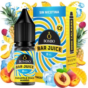 Pineapple Peach Mango Ice 10ml - Bombo Bar Juice