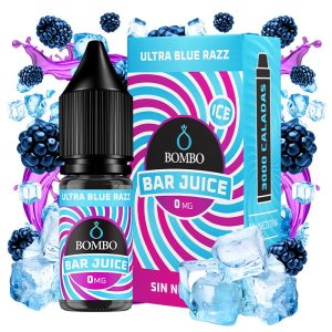 Ultra Blue Razz Ice 10ml - Bombo Bar Juice