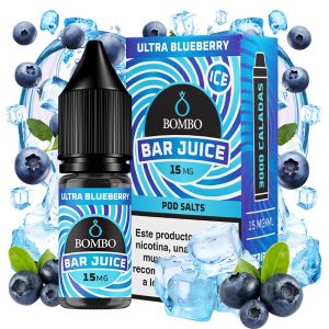 Ultra Blueberry Ice 10ml - Bombo Bar Juice