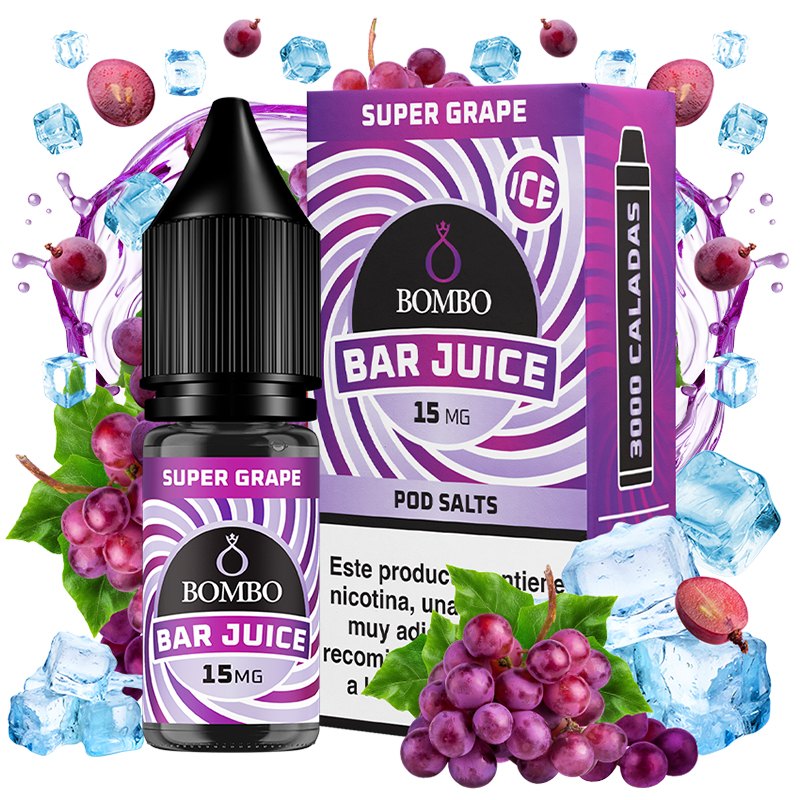 Super Grape Ice 10ml - Bombo Bar Juice
